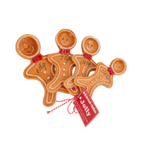 Bread and Butter Figurine Gingerbread Man Spoons 4 Pack