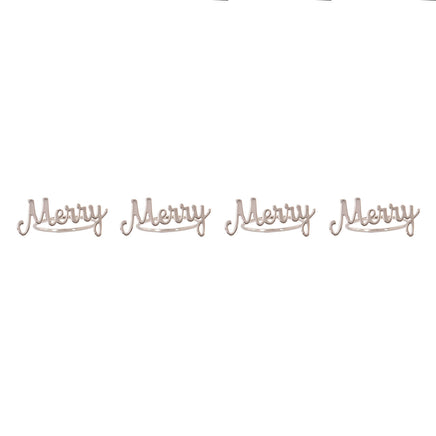 Bread and Butter Napkin Rings - Merry - 4 Pack