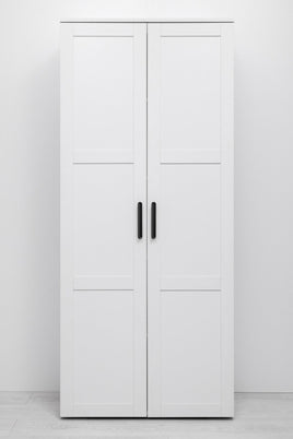 STOCKHOLM UNIVERSAL STORAGE CUPBOARD - HAMPTONS - DECO BLACK HANDLE