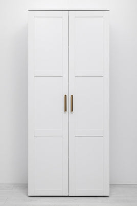 STOCKHOLM UNIVERSAL STORAGE CUPBOARD - HAMPTONS - DECO GOLD HANDLE