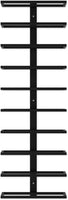 Set 2 Pcs Metal Wall Mount Wine Rack for Wine Bottles, Liquor, Champagne (Holds 10 Bottles)