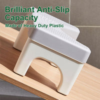 CARLA HOME Toilet Poop Stool Squat Adult for Easy Pooping for Bathroom Adults and Kids