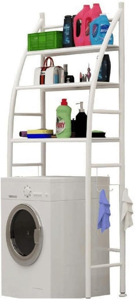 CARLA HOME 3-Tier Over Washing Machine Storage Rack for Laundry Room Space Saving, Towels, Detergent & Bathroom Essentials