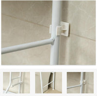 CARLA HOME 3-Tier Over Washing Machine Storage Rack for Laundry Room Space Saving, Towels, Detergent & Bathroom Essentials