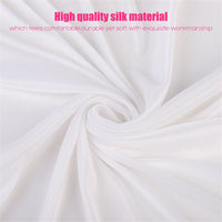 3x6m White Stage Curtain Backdrop