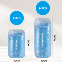 Shredded Memory Foam Square Solid for DIY Projects 4.5KG