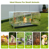 Stainless Steel Chicken Coop XL House/Coop