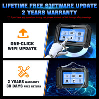 2025 D5 OBD2 Scanner ABS SRS Engine Diagnostic Tool
