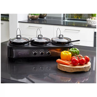 Westinghouse Slow Cooker Ceramic Pots 3 x 2.5L