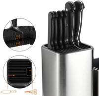 2 in 1 Stainless steel knife holder for kitchen