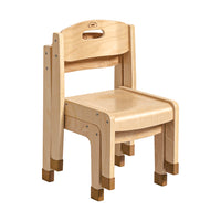 Jooyes Goteborg Kids Stackable Chairs 4 Pack - H30cm