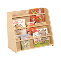 Jooyes Single Side Toddler Bookcase With Transparent Acrylic Board