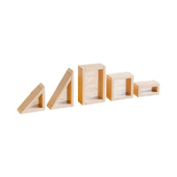 Jooyes Wooden Acrylic Mirror Building Blocks Set 40pcs
