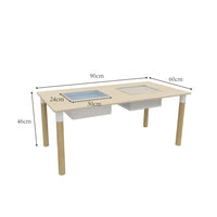 Jooyes Kids Birch Activity and Sensory Tables