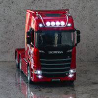 Scania Licensed Remote Control Trailer Head Truck with Lights, Sounds & Steering Adjustment