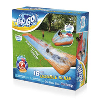 Kids H20GO Double Water Slide with Ramp - 18'/5.49m