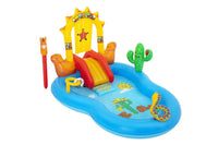 Wild West Kids Play Inflatable Above Ground Swimming Pool