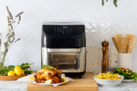 12L Digital Air Fryer w/ 200C, 7 Cooking Settings & Rotisserie Function