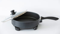 Non-stick Electric Skillet Fry Pan with 5 Temperature settings