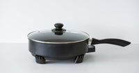 Non-stick Electric Skillet Fry Pan with 5 Temperature settings