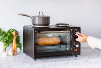 Portable Oven with Rotisserie Cooking, 34L Capacity, 1700W