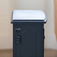 Electric 800W to 1800W Fireplace Heater with Realistic Log Flame Display