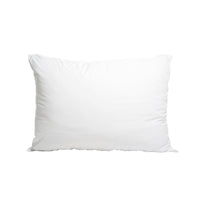 100 Percent Cotton Pillow Cover with 800g Poly Fill,  Hypoallergenic, Antibacterial, and Cooling Technology  2 PK