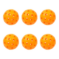 Precision Aerodynamic 40 Hole Design Pickleball Ball - 6 pack