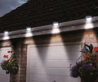 Solar Multipurpose Light (3-Piece, White) w/ Screw & Mount, Energy-Saving