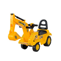 Ride-on Children s Toy Excavator Truck (Yellow)