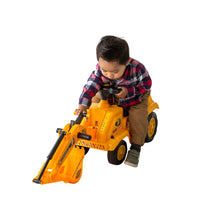 Ride-on Children’s Toy Excavator Truck (Yellow)