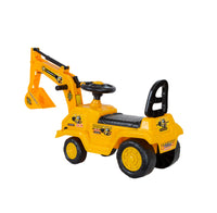 Ride-on Children s Toy Excavator Truck (Yellow)