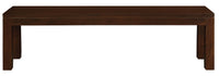 Tilda Solid Mahogany Timber Bench (Mahogany)