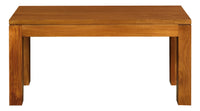 Amsterdam Solid Timber Bench 90 x 35 cm (Light Pecan)