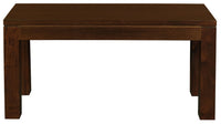 Amsterdam Solid Timber Bench 90 x 35 cm (Mahogany)