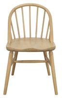 Vera Solid Oak Dining Chair - Set of 2 (Natural)