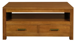 Paris 4 Drawer Coffee Table (Light Pecan)