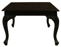 Queen Anne Coffee Table 120 x 70 cm - Chocolate