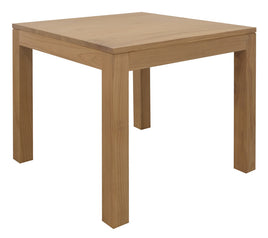 Amsterdam Solid Mindi Timber Dining Table 90 x 90 cm (Natural)
