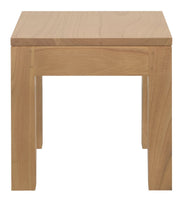 Amsterdam Solid Timber Lamp Table (Natural)