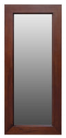 Manhattan Solid Timber Frame Wall Mirror - Mahogany