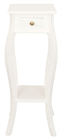 Cabriole Leg Plant Stand (White)