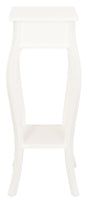 Cabriole Leg Plant Stand (White)