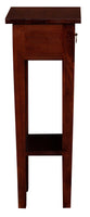 Ezra Straight Leg Plant Stand (Mahogany)