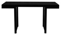 Brentwood Solid Timber Console Table (Black)