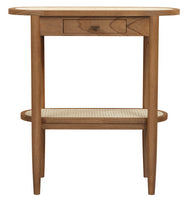 Kelly 1 Drawer Hall Table (Almond)