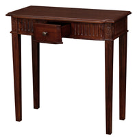 Milly Carved Hall Table (Mahogany)