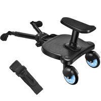 Baby Jogger Glider Board 2 in 1 Kid Stroller Board with Dismountable Seat AU blue wheel