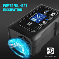 12/24V Automatic Car Battery Charger For Lithium Lifepo4 Lead-Acid AGM/Gel/SLA