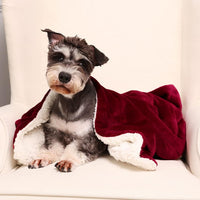 Double-side Flannel Heated Electric Throw Blanket Fast Heating Warm Washable red